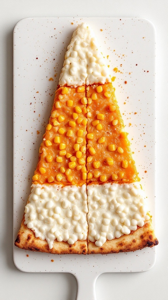 Candy Corn Pizza